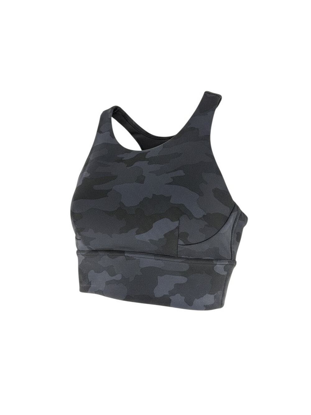 black Lululemon camo sports bra, 6